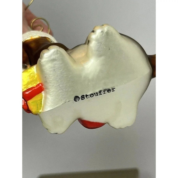 RARE Kurt Adler POLONAISE KOMOZJA BARNEY BASSET AP1557 Ornament NEW WITH BOX - Picture 9 of 16